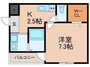 フジパレス平野郷Ⅱ番館の物件間取画像